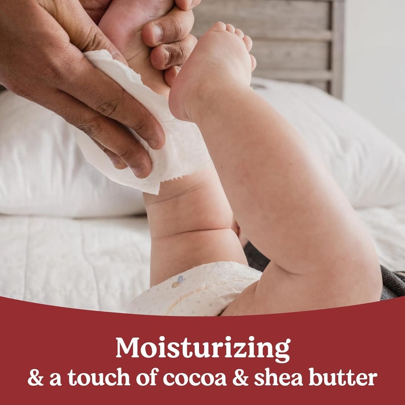 HUGGIES Nourish Scented Baby Wipes, 6 Push Button Packs (336 Wipes Total) - Image 2